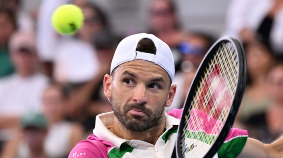 Defending champion Dimitrov retires hurt in Brisbane semis