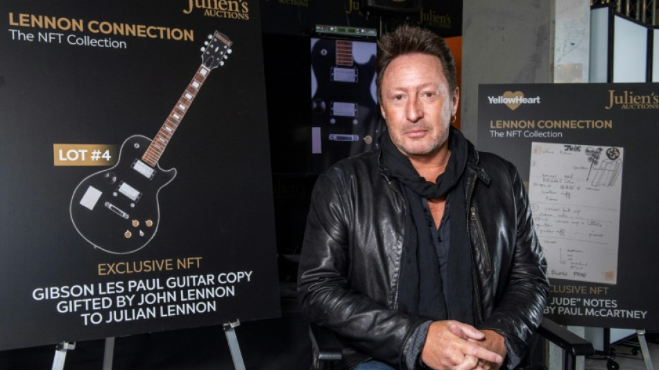 Beatles: Julian Lennon vend des souvenirs aux enchères sous forme de NFT