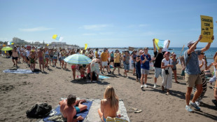 Thousands protest in Spain's Canary Islands against mass tourism