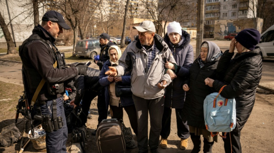 Triste anniversaire pour une enfant déplacée près de Kiev