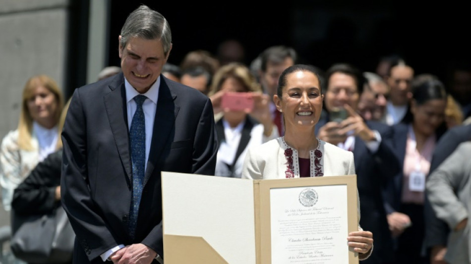 "Es un día histórico": Sheinbaum recibe la constancia como presidenta electa de México