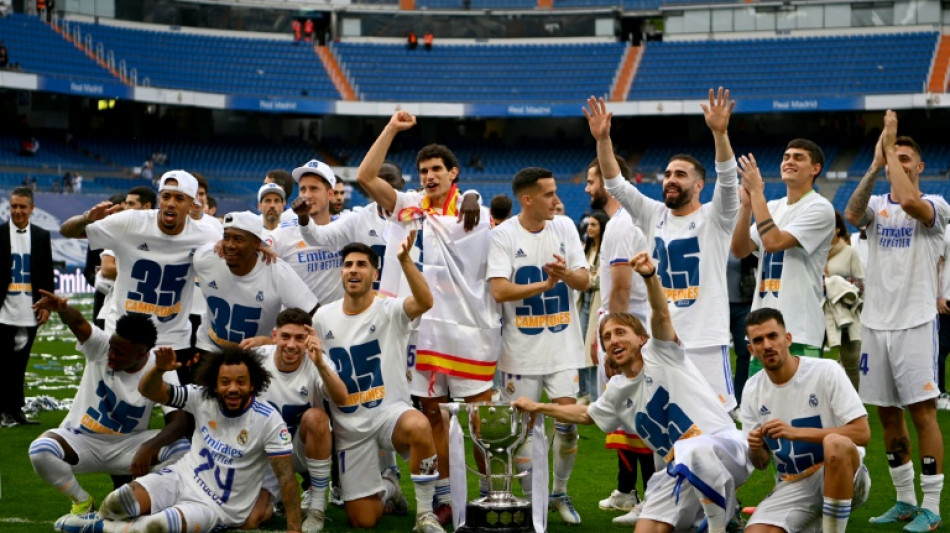 Foot: le Real Madrid au sommet en Europe par sa valorisation (rapport)