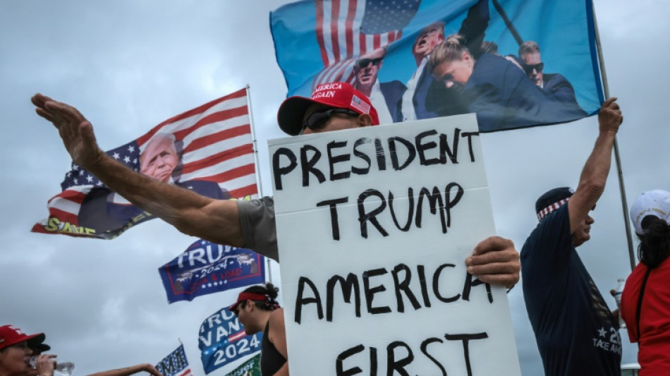 Otimismo entre apoiadores de Trump na Flórida após primeiros resultados