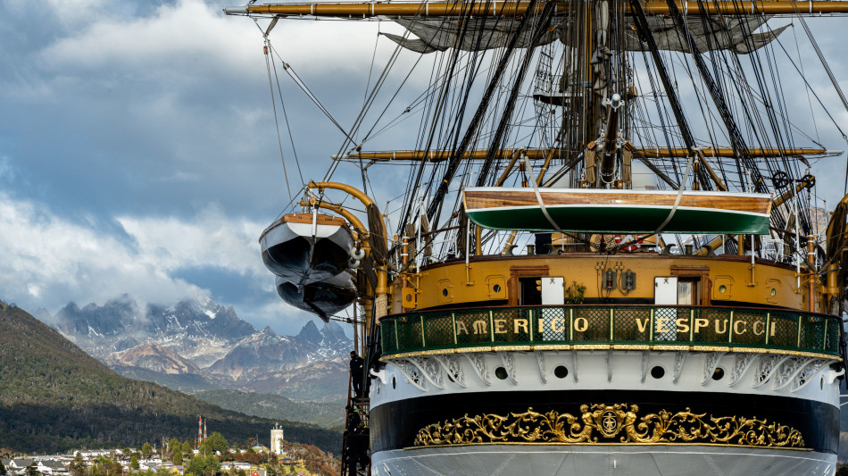 Amerigo Vespucci in arrivo in Giappone, la prima volta a Tokyo