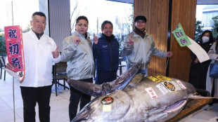 1,28 Millionen Euro für Thunfisch bei Neujahrsauktion in Tokio