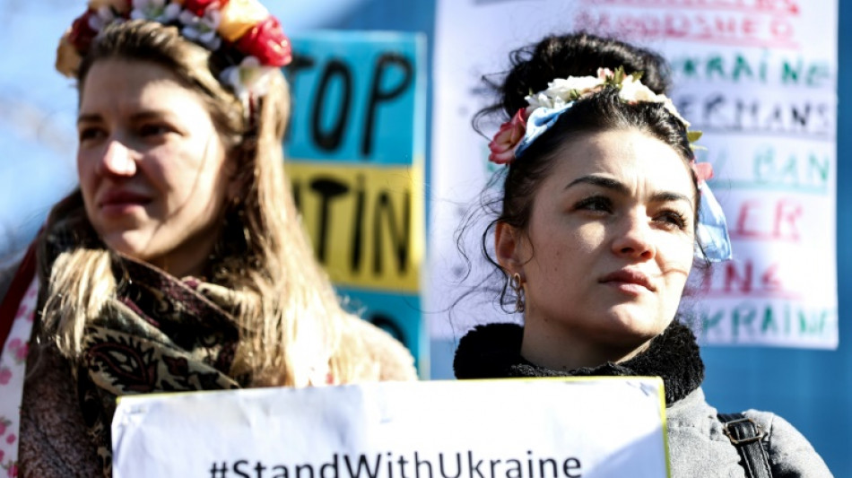 World rallies for Women's Day under Ukraine war shadow 