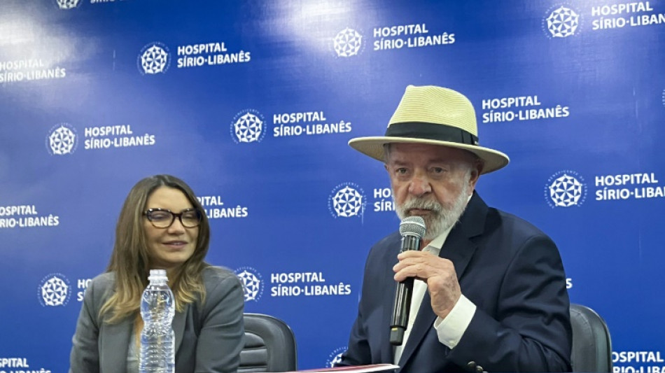 "Estoy entero": Lula deja el hospital tras la cirugía craneal