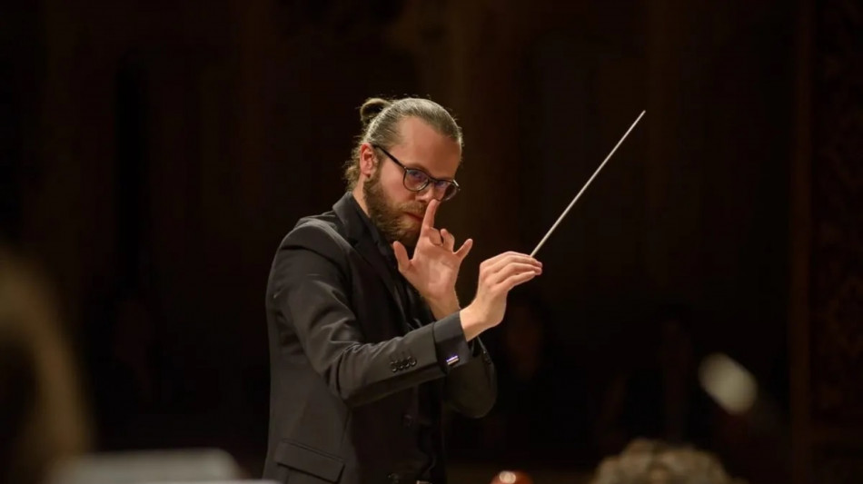 Enrico Lombardi dirige l'Orchestra del Collegium Musicum