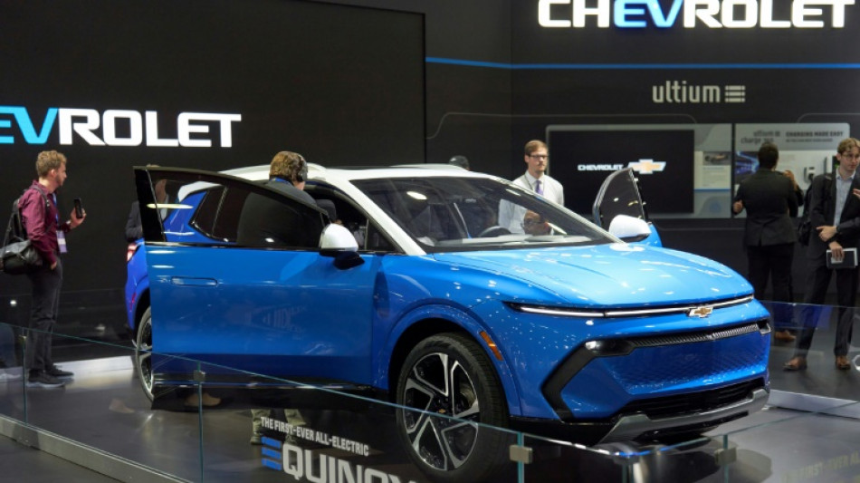 GM reports US sales dip, but says EVs grew