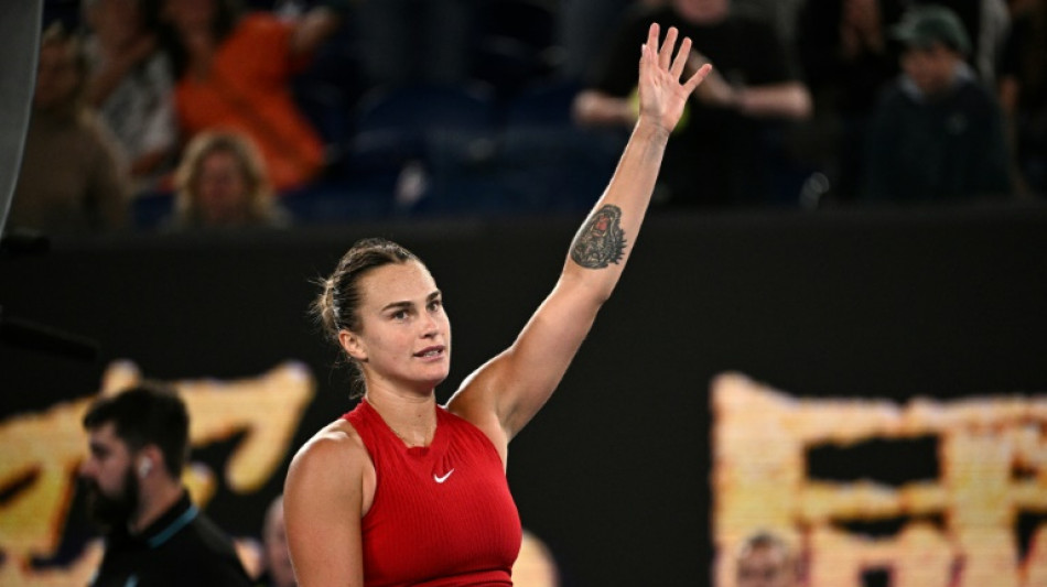 Sabalenka vence com facilidade em sua estreia no Aberto da Austrália