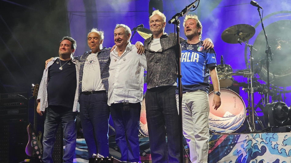 Nick Mason a Roccella Ionica, rinasce la leggenda dei Pink Floyd