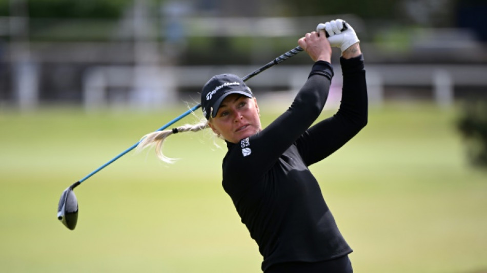 England's Hull out in front after first round of Women's British Open