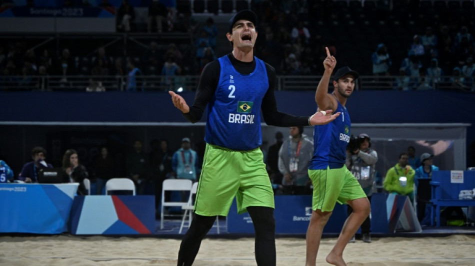 Brasil é ouro no torneio pan-americano masculino de vôlei de praia