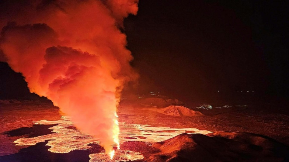 Icelandic volcano erupts for third time since December