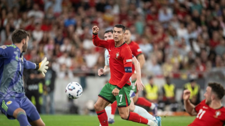 Ronaldo strikes late to seal Portugal win over Scotland