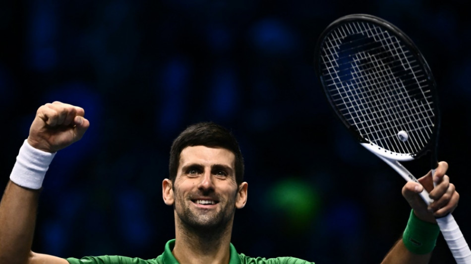 Djokovic zum achten Mal im Endspiel der ATP Finals