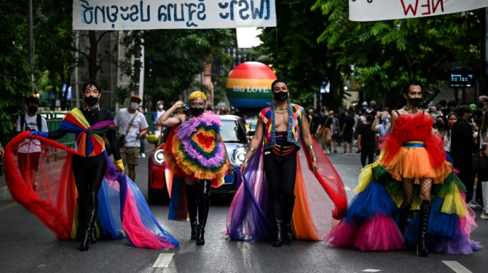 Bangkok celebrates first Pride parade in 16 years