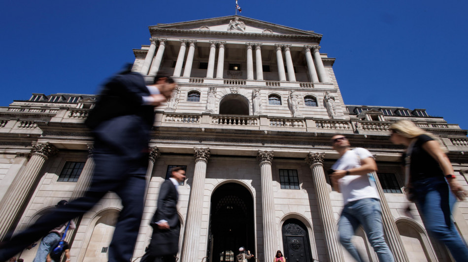 Bank of England taglia i tassi di interesse al 5%