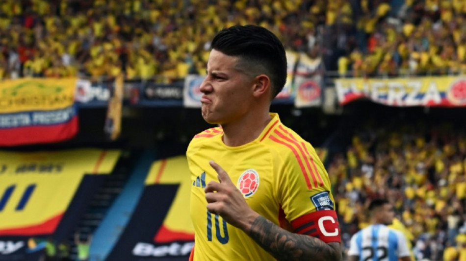 Colombia down Argentina, Brazil stunned in World Cup qualifiers