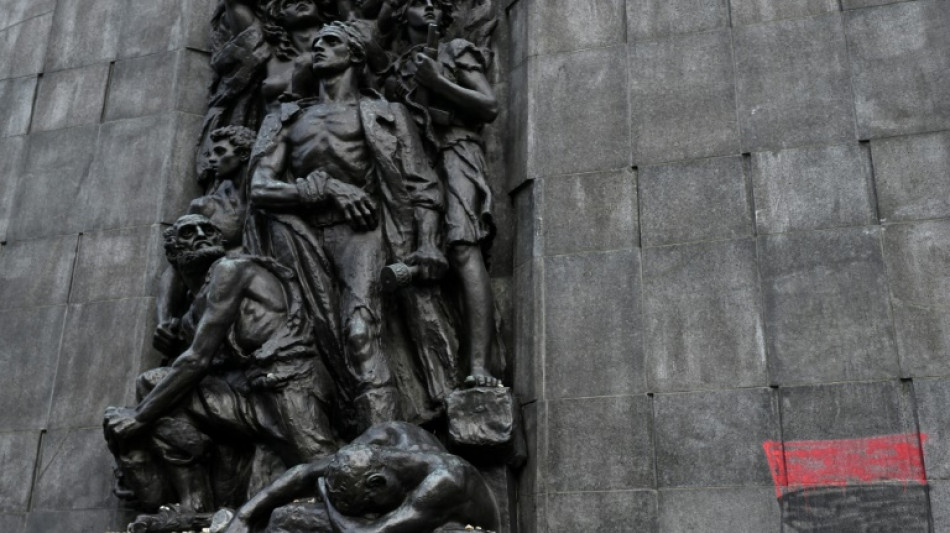 Acte de vandalisme contre le monument de l'insurrection du ghetto de Varsovie