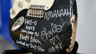 Guitar smashed by Nirvana's Kurt Cobain sells for nearly $600,000