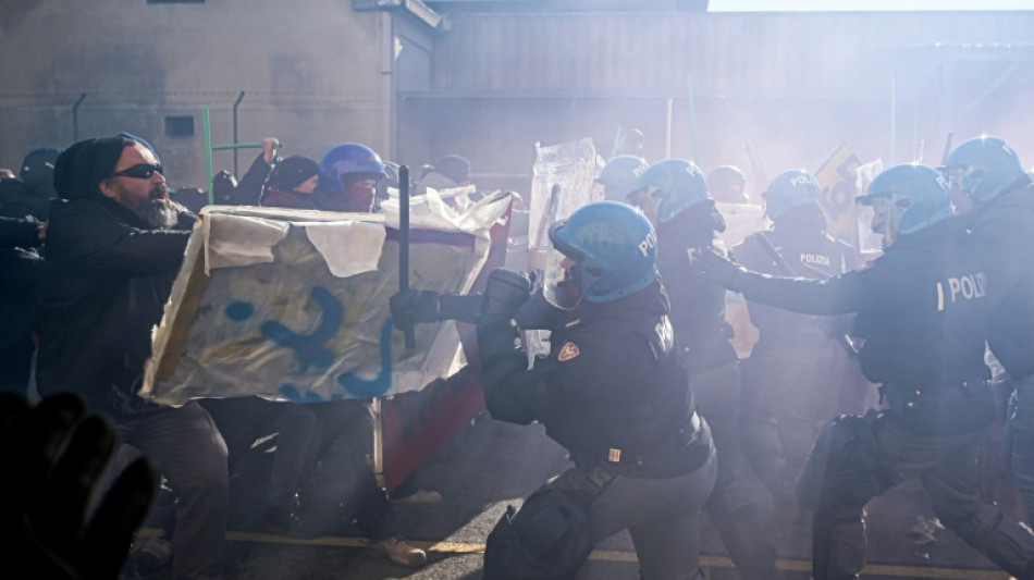 Anti-Israel protest at Italy jewellery fair turns violent