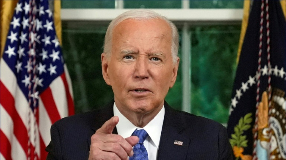 Biden über Kandidatur-Rückzug: Zeit für "jüngere Stimmen"