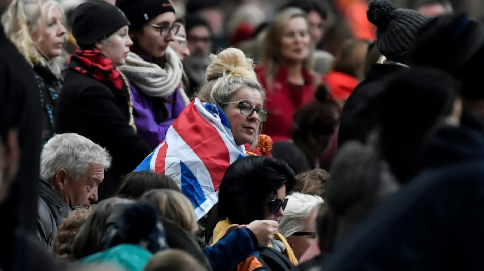 'Part of history': crowds jam London for queen's funeral