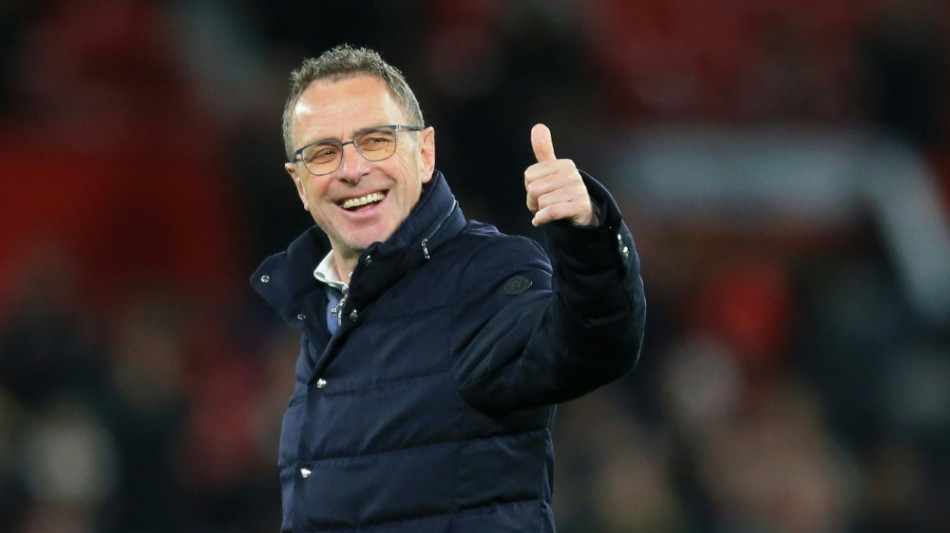 Rangnick verabschiedet sich mit Sieg vom Old Trafford