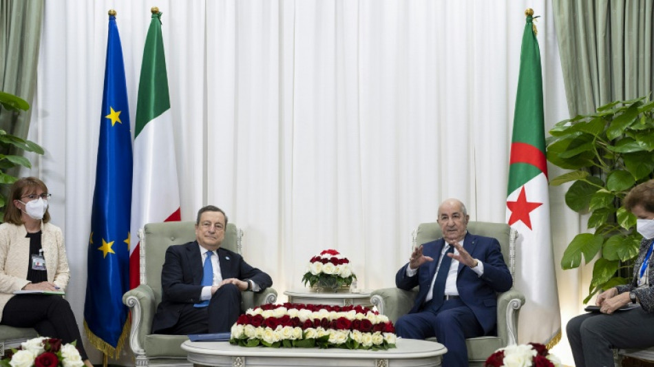 Italy PM signs Algeria gas deals to reduce Russia reliance