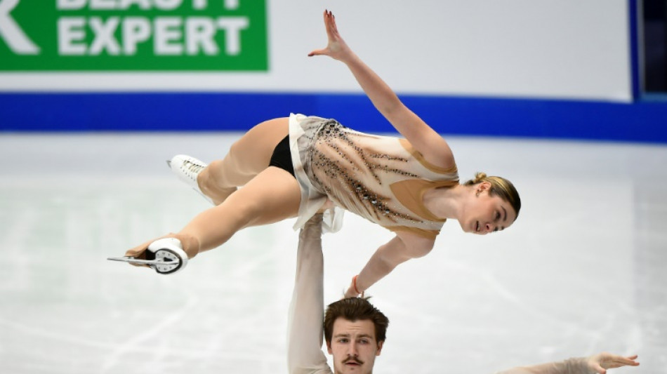 Ukraine skaters' six-day trip to worlds, 'fighting for our country'