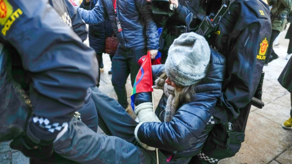 Greta Thunberg y activistas samis son desalojados tras la protesta en Noruega